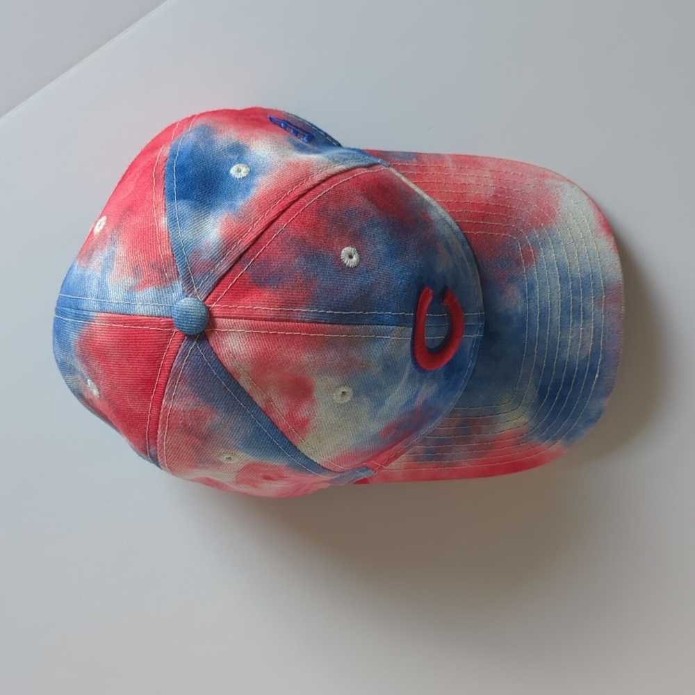 New Era 9twenty Chicago Cubs MLB Color Disturb Tie Dye Snapback Cap One Size Adj - Picture 8 of 10